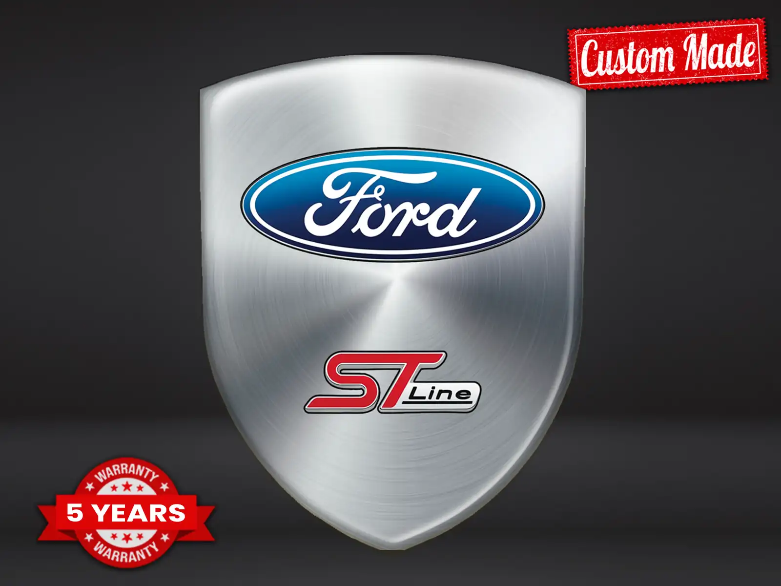 Ford Pegatina Silicona Pro Máximo Diseño Estilo Resistente